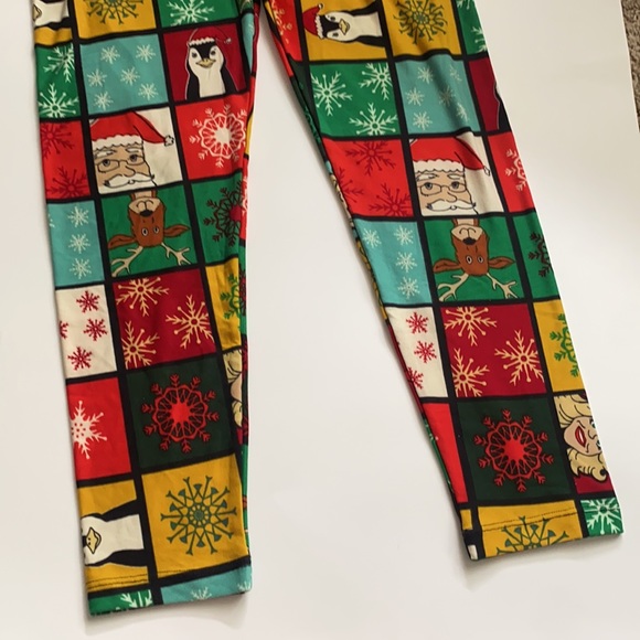 LulaRoe Christmas Leggings! NEW! Tall&Curvy! XXL! - Picture 4 of 7
